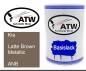 Preview: Kia, Latte Brown Metallic, ANB: 500ml Lackdose, von ATW Autoteile West.